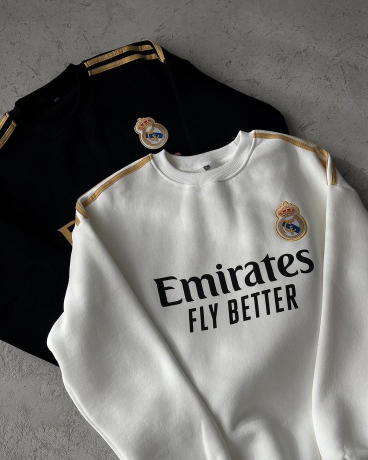 Real Madrid White Sweatshirt - Heatwear