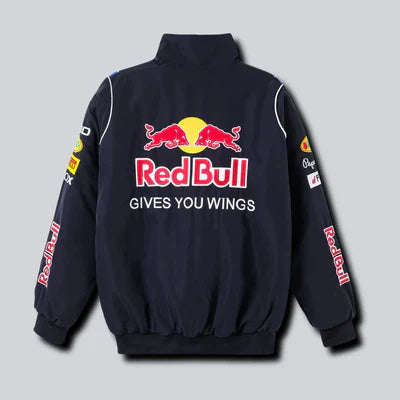 Red Bull Racing Jacket – NAVY BLUE | Ultra-Limited | HeatDrop® F1 Edition
