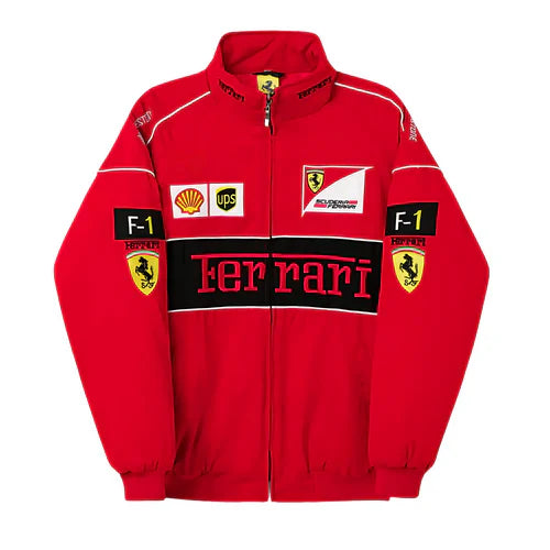 Red Ferrari Scuderia Jacket | Ultra-Limited | HeatDrop® F1 Edition