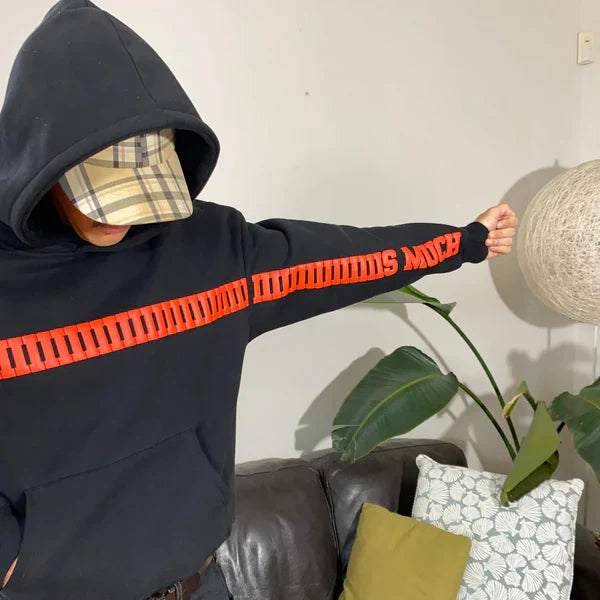 Aesthetic I Love Youu Thiiis Much Hoodie