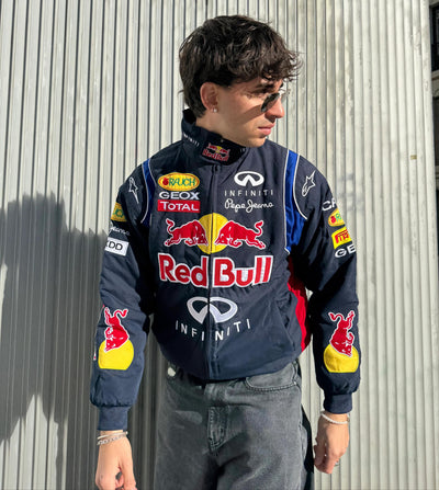 Red Bull Racing Jacket – NAVY BLUE | Ultra-Limited | HeatDrop® F1 Edition