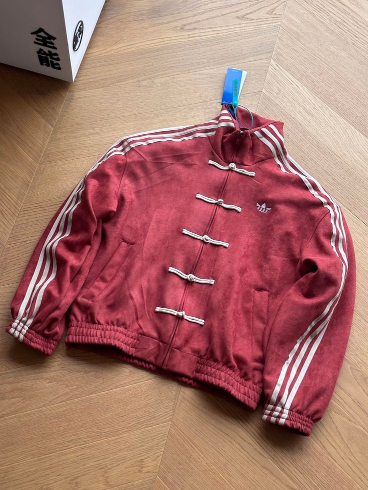 CNY-Inspired Premium Red Suede Streetwear Jacket - Heatwear