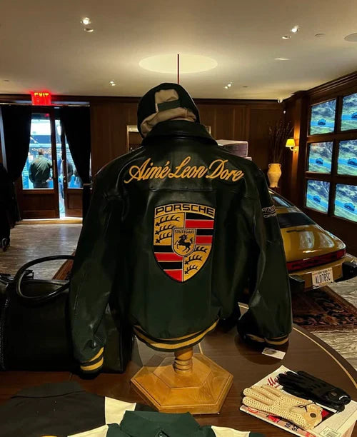 Porsche Legacy Leather Jacket | HEATDROP® Limited Drop