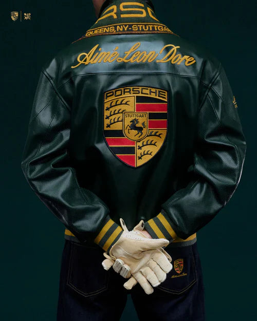 Porsche Legacy Leather Jacket | HEATDROP® Limited Drop
